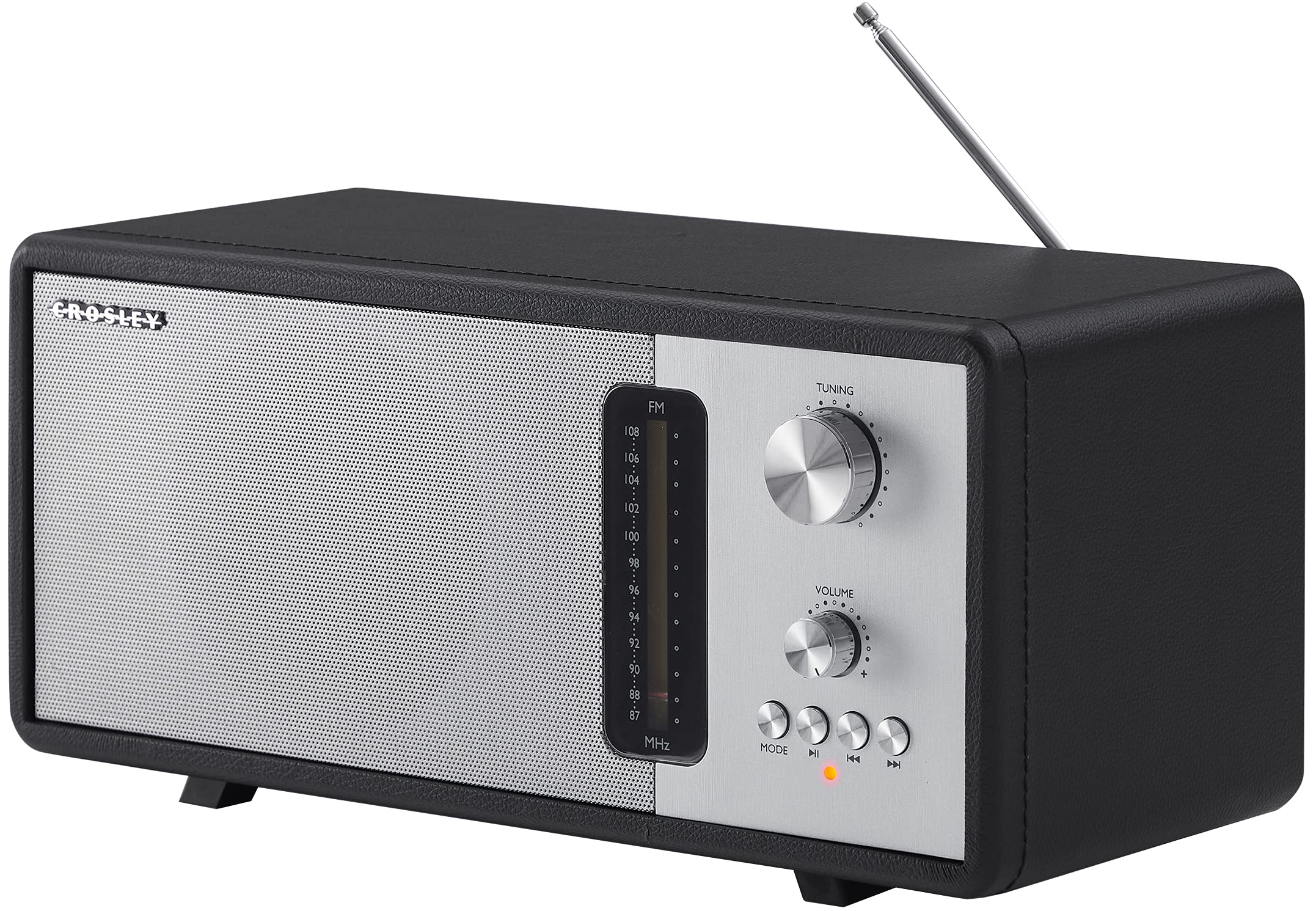 Amazon.com: Crosley CR3037B-BK Harmony Modern Bluetooth FM
